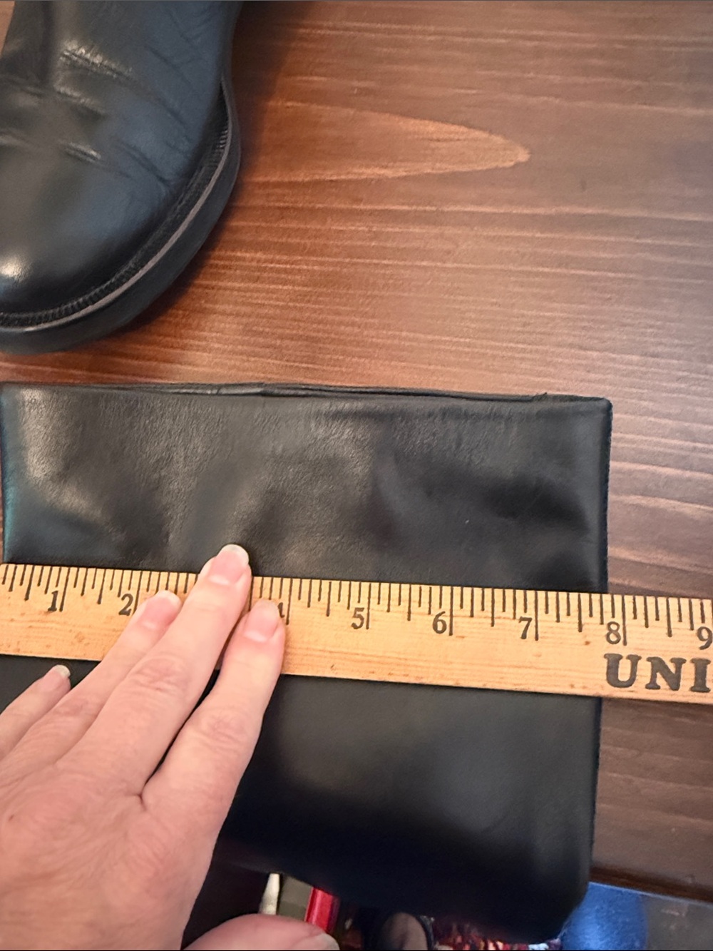 Zara Black Leather Tall Equestrian Riding Boots Size 40 US 9 - Picture 16 of 16